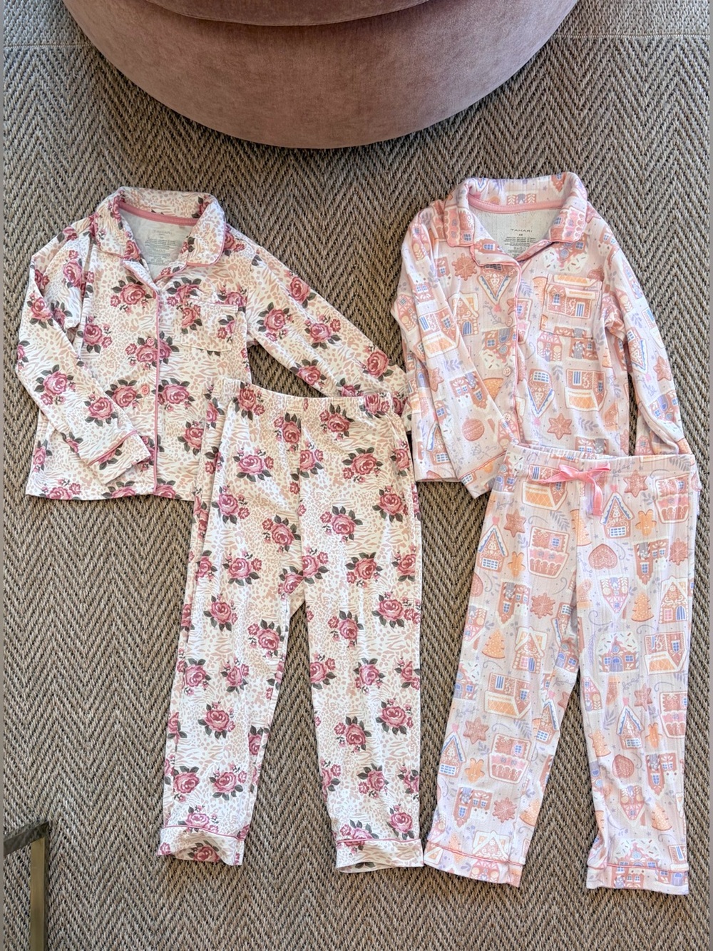 Girls Size 5-6 Designer PJ Bundle Lot - Tahari